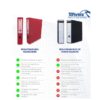 Carpeta para Archivo Forrada de PVC